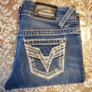 Vigoss Chelsea bootcut Jeans. Size 3/4